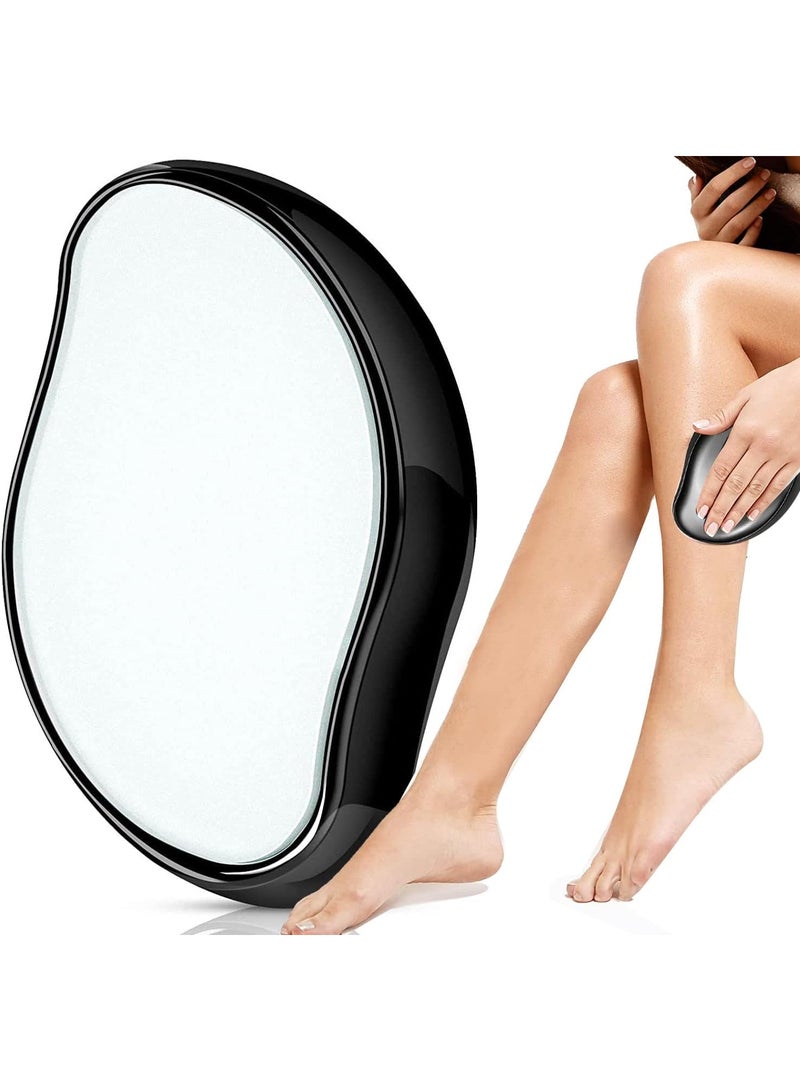 مزيل الشعر الكريستالي من 3 قطع، مزيل الشعر الكريستالي السحري، أداة سحرية لإزالة الشعر بدون ألم للنساء والرجال، أداة سريعة وسهلة لإزالة شعر الذراعين والساقين والظهر والجسم - Image 1